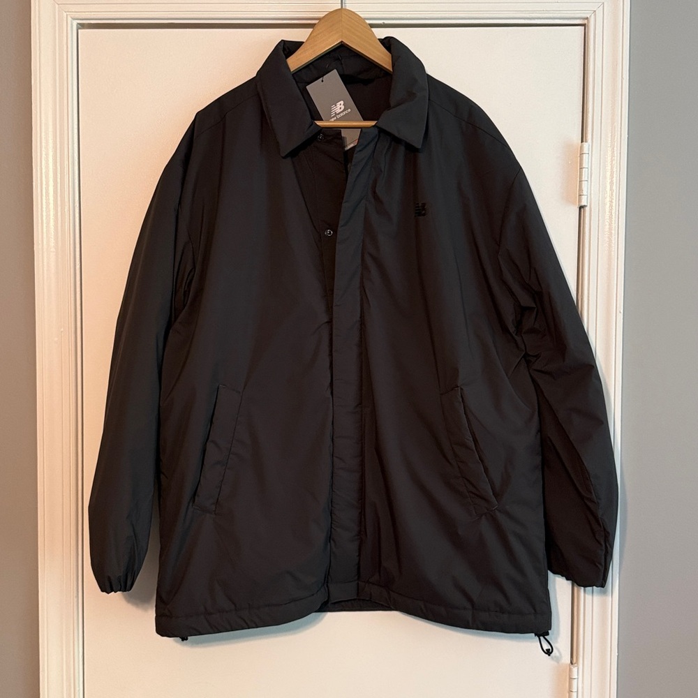 New Balance Coaches Jacket Quilted Mens Large